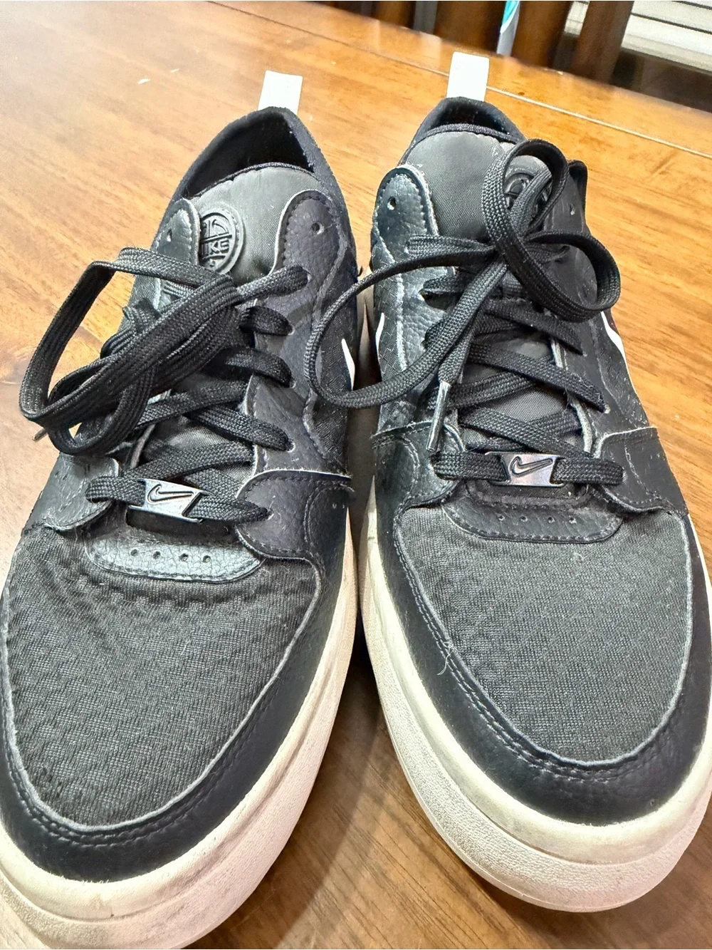 Nike Court Vision Black Platform